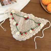 Hoa cổ xưa và cũ của FAFA Hand Hook Móc nhỏ FAFA Tam giác Pháp được bọc trong cái mũ dệt kim Turban