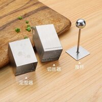 Hoa Cúc Đậu Phụ Cắt Lát Khuôn Sáng Tạo Vinsi Đậu Phụ diy Khuôn Thép Không Gỉ 304 Đậu Phụ Dao Khuôn Dụng Cụ Nhà Bếp 22.3.5