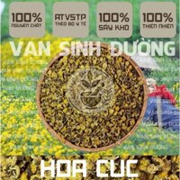 Hoa cúc, Vạn Sinh Đường, thanh nhiệt, giải độc, giảm căng thẳng, tốt tiêu hóa, dùng pha trà, mặt nạ, nấu ăn...250g