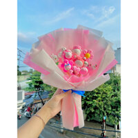 Hoa đất sét hồng
