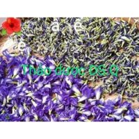Hoa đậu biếc sấy khô nguyên bông từ hoa đậu biếc tươi thượng hạng 500g, 1kg trà hoa đậu biếc, làm mứt dừa, làm bánh,