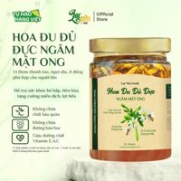Hoa Đu Đủ Đực Ngâm Mật Ong Lạc Yên Foods Hỗ Trợ Giảm Ho, Tăng Đề Kháng, Lợi Tiểu, Tốt Cho Hệ Tiêu Hóa