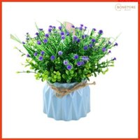 Hoa giả, bình hoa baby nhựa để bàn cao 18cm trang trí kệ tủ, giá sách, bàn học siêu đẹp Bonstore BH-10