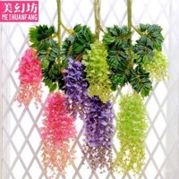 Hoa giả, dây leo, dây leo, trần nhà, cửa sổ, hoa giả, Hoa cưới, tường vòm, hoa trang trí, hoa tử đằng, chùm đậu