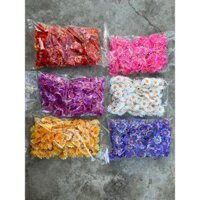 Hoa giả, hoa lụa - Bông hoa cúc, combo 10 túi( 100 bông/túi)