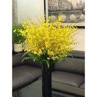 Hoa giả hoa lụa, lọ hoa lan vũ nữ  trang trí phòng cao cấp, decor phòng, làm quà tặng vô vùng ý nghĩa