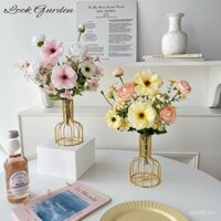Hoa giả sang trọng Ins, hoa giả trang trí phòng khách, hoa bạch đàn trang trí, sắp xếp hoa cho bàn ăn, phụ kiện trang trí nhà