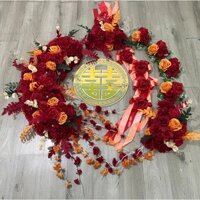 Hoa Giả Trang Trí Xe Cưới