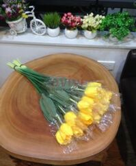 Hoa giả tulip vàng