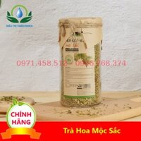 Hoa Hòe Mộc Sắc lọ thủy tinh