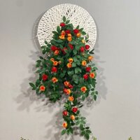 Hoa Hồng Giả/Cây Nhện Xanh Cây Nhựa Giả Hoa/Dây Leo Trang Trí Dây Leo Treo Tường Phòng Khách Treo Tường Cây