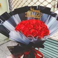 Hoa Hồng Sáp ( bó 30 bông )