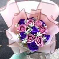 Hoa hồng sáp thơm cao cấp[ Tặng kèm cây cắm thiệp và thiệp handmade] Xả lỗ