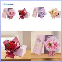 Hoa hồng xà phòng hoa Fonowx giả cho bữa tiệc Valentine