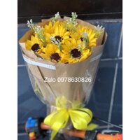 Hoa hướng dương bó 10 bông