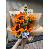 Hoa hướng dương kẽm nhung