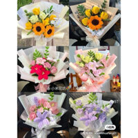 Hoa kẽm nhung bó lớn 8-10 bông