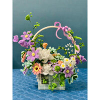 hoa kẽm nhung cắm lẵng #quatang #decor