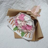 HOA LƯU LY BẰNG LEN BÓ 15 BÔNG [SẴN]