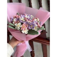 hoa lưu ly len handmade
