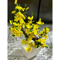 hoa mai bằng kẽm nhung