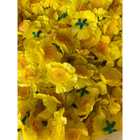 Hoa mai giả cánh to siêu đẹp, dùng cắm hoa trang trí ngày tết