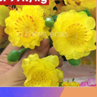 Hoa mai giả, hoa đào decor trang trí tết chất lượng loại 1