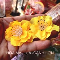 Hoa Mai Giả - Hoa Đào Giả 1kg (Mẫu Hoa Nhật) cánh hoa lớn - giống như thật - vải lụa không phai màu