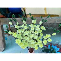 hoa mai vàng bằng kẽm nhung