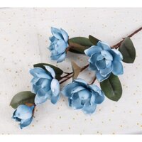 Hoa Mộc Lan xốp EVA trang trí đẹp màu xanh tươi mới. Mã D07 D-Florista