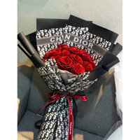 Hoa nhũ bó 20 bông y hình shop chụp