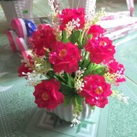 Hoa pha lê để bàn