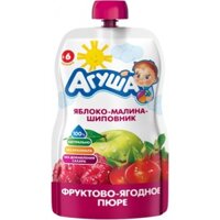 Hoa quả nghiền Arywa vị mâm xôi táo hoa hồng 90g