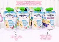 Hoa quả nghiền Bledina chuối lê mix sữa dừa 6m an