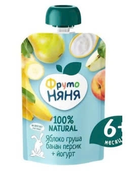 Hoa quả nghiền fruto nga 90gr