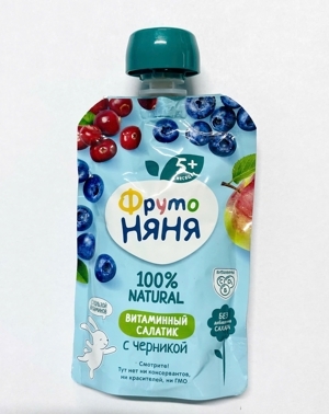 Hoa quả nghiền fruto nga 90gr