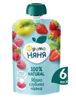 Hoa quả nghiền fruto nga 90gr