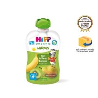 Hoa quả nghiền Hipp Organic vị kiwi, lê và chuối - Túi 100gr -Từ 6m
