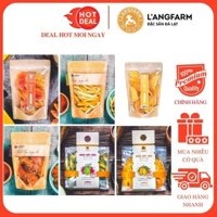 Hoa Quả Sấy Dẻo LangFarm Thập Cẩm Xoài, Bưởi, Thanh Long, Thơm, Chanh, Đu Đủ - Ăn vặt Online MOONSHINE-FOODS