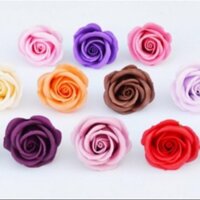 Hoa sáp 4 lớp 50 đầu bông (kho Miền Nam) bông hồng sáp thơm giá sỉ rẻ nhất