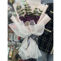 Hoa sáp, hoa lụa, hoa khô bó to kiểu hàn quốc
