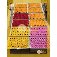 Hoa sáp hướng dương 50b, hoa sáp thơm trang trí l LU Decor