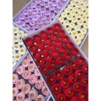 Hoa sáp mao lương cao cấp (hộp 50 bông)