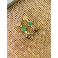 Hoa tai lúc lắc hoà điền bac si tĩnh điện siêu đẹp