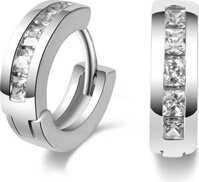 Hoa tai nữ khoen bấm truyền thống HT09