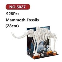 ✨Hóa thạch voi ma mút Đồ Chơi Lắp Ráp Mô Hình 928Chi Tiết TEC CREATORS Lắp Ghép Xếp Hình