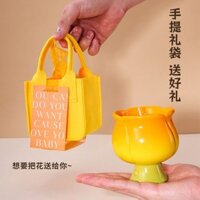 Hoa Thơm Nến Cốc Đơn Giản Handmade Đậu Nành Sáp Hộ Gia Đình Thủy Tinh Gốm Thơm Ngày Của Mẹ Lưu Niệm 2.18