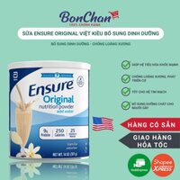 [Hỏa Tốc 1/26] Sữa Ensure Mỹ dinh dưỡng siêu tốt nổi tiếng tại Mỹ... Sữa Bột Ensure Original Nội Địa Mỹ