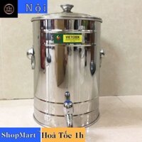 [Hoả Tốc 1h] Bình đựng nước inox 5 lít ,10 lít, 15 lít, 20 lít, 25 lít SUS 304 có vòi lấy nước,bình nước inox 304 có vòi