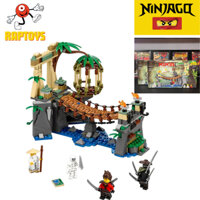 [Hỏa tốc 1h HCM][Ninjago] Master Falls Ninja City Mô hình đồ chơi lắp ráp | 334 Mảnh ghép | 10715